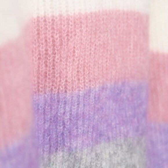 Generation Love Brielle Baby Mohair & Wool Blend Striped Pearls Sweater Sz S - Picture 11 of 13